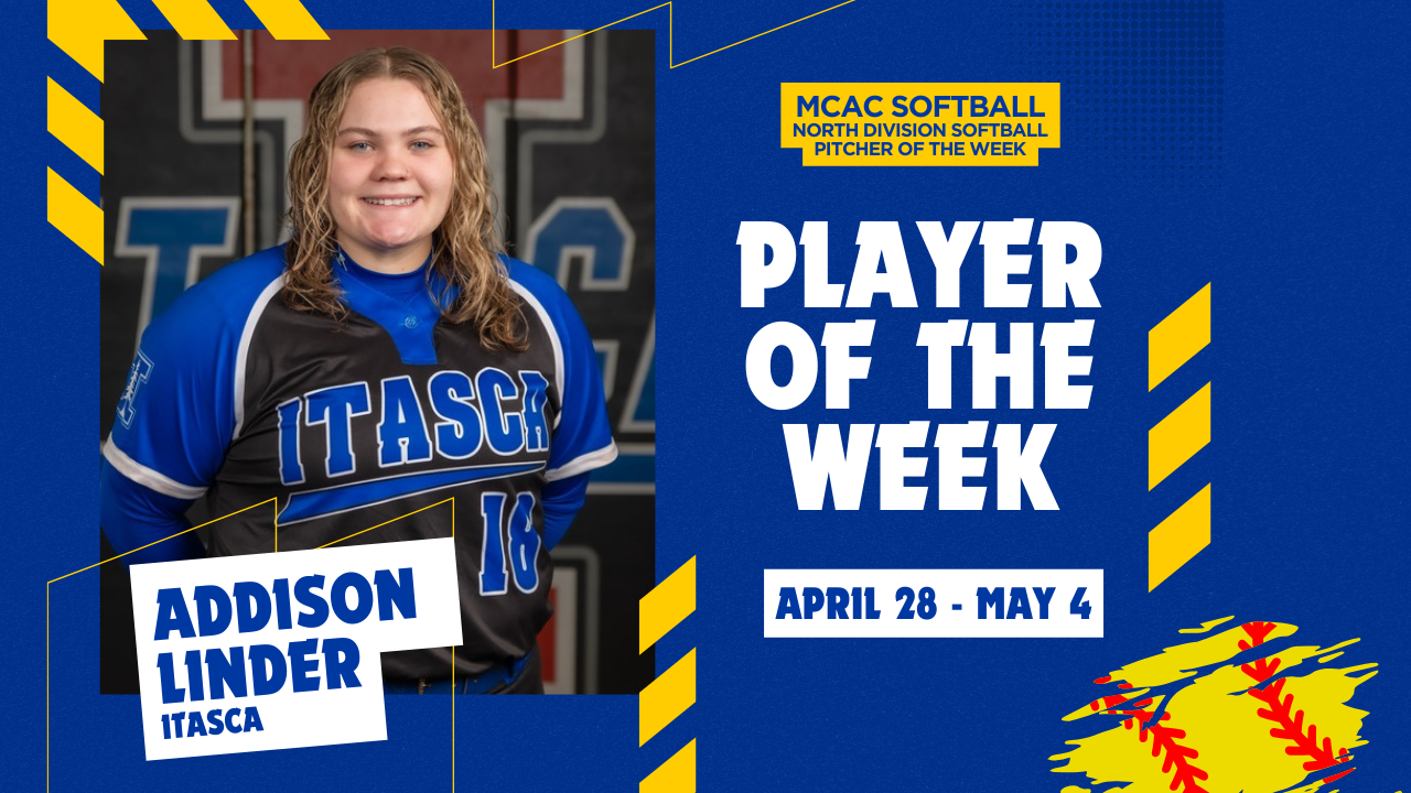 MCAC Softball Athletes of the Week: Week of April 28 - May 4