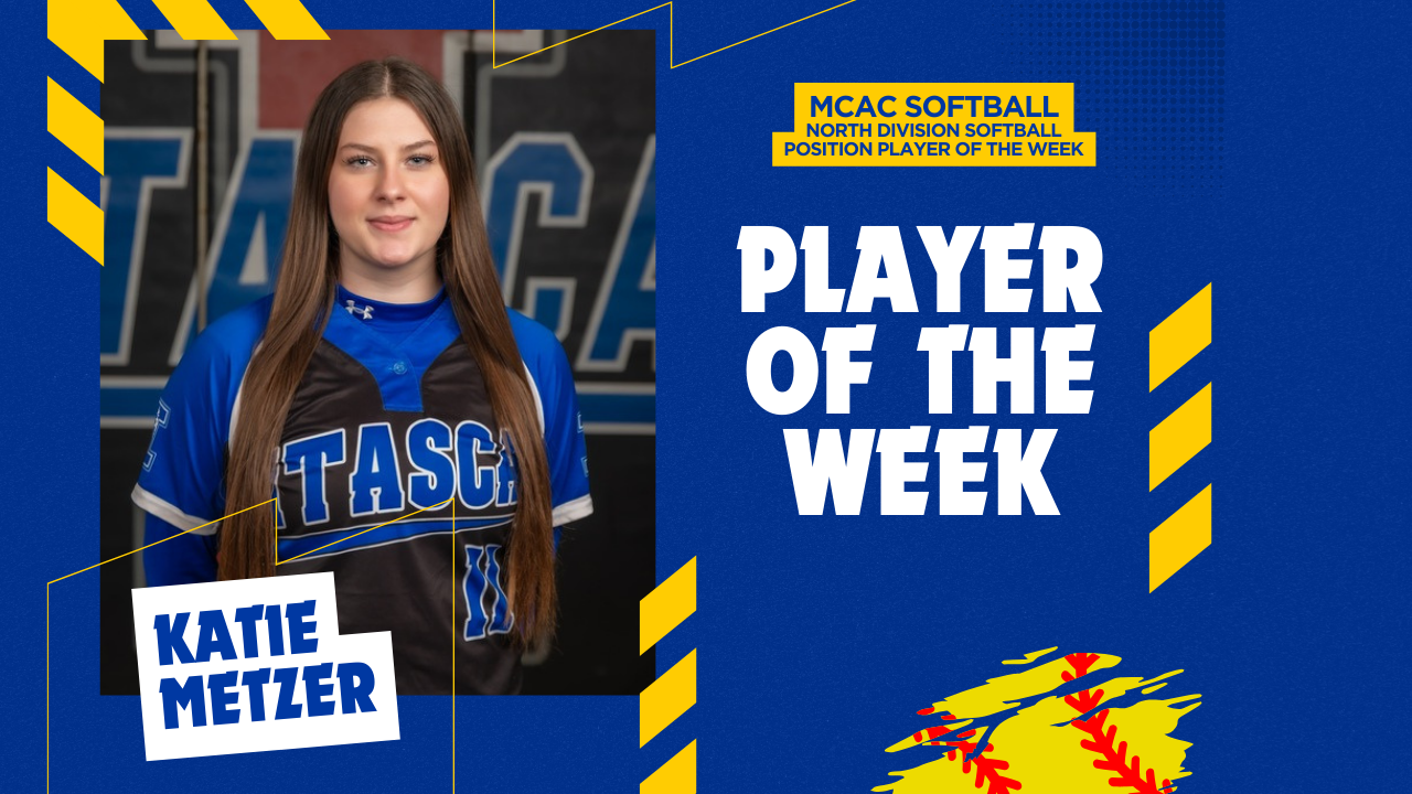 MCAC Softball Athletes of the Week: Katie Metzer - Week of March 17-23